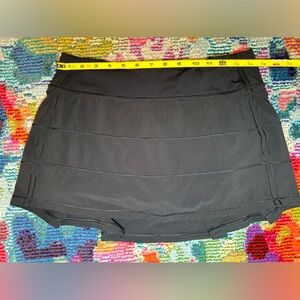 Lululemon Pace Rival Mid-rise skirt Black 6
